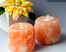 Salt Candle Holders